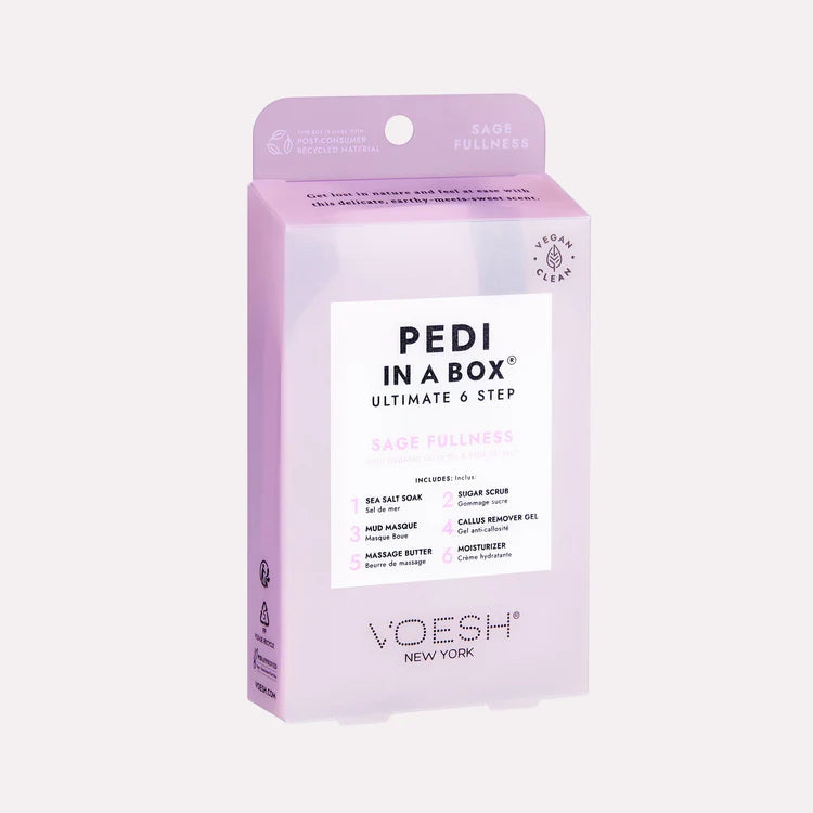 Voesh Pedi in a Box Ultimate 6 Step - Sage Fullness 30/case