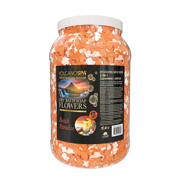 VolcanoSpa Dry Bath Flowers Beach Paradise Gallon