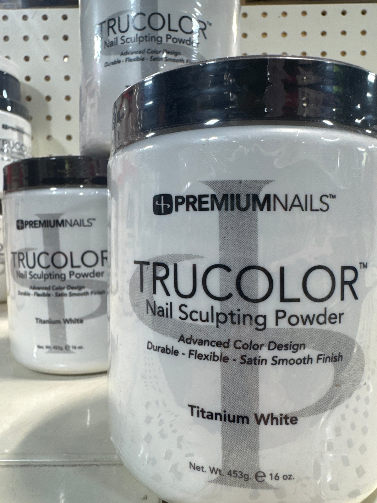 CLEARANCE Premium Nails Titanium white powder 16oz