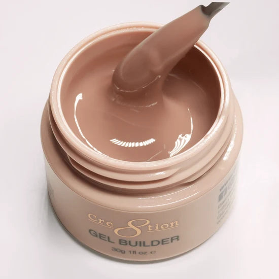 Cre8tion Overlay/Builder Gel in Jar 1oz - #09 Almond Blossom