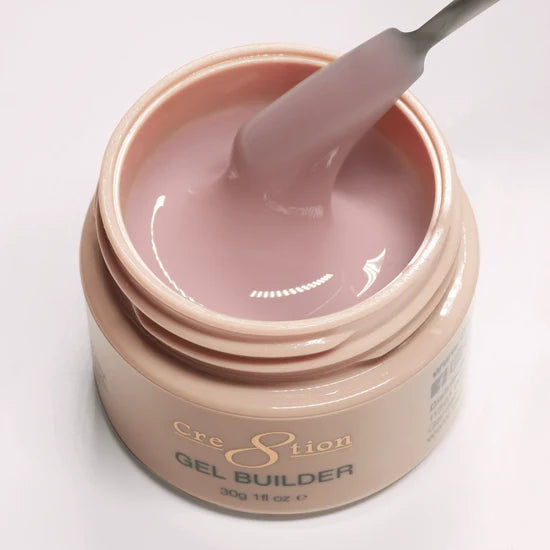Cre8tion Overlay/Builder Gel in Jar 1oz - #12 Rosewood Velvet