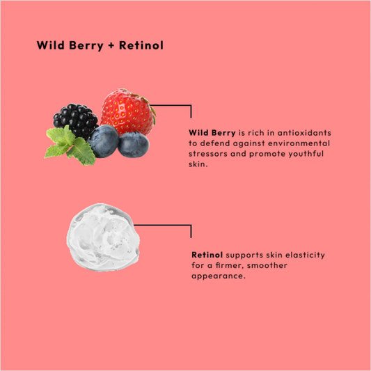 BCL Dead Sea Salt Soak Wild Berry + Retinol (128 oz)
