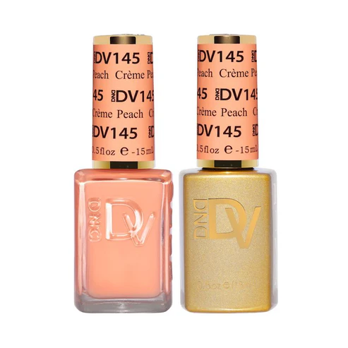 DND Diva Duo #145 Crème Peach