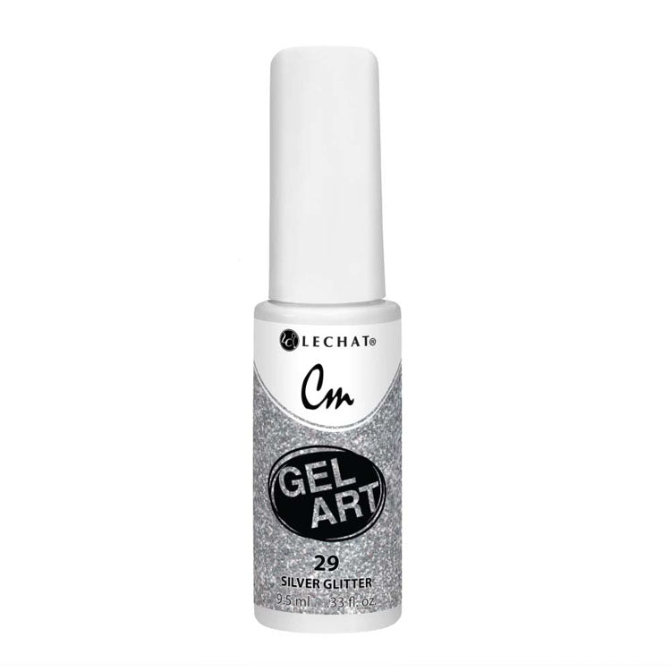 CM Gel Art (0.33oz) - Silver Glitter