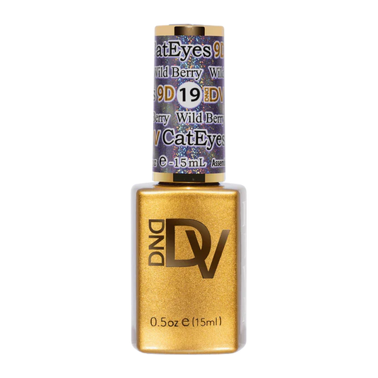 DND Diva 9D Cat Eye #019 Wild Berry
