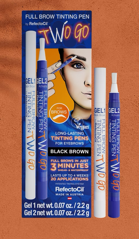 RefectoCil Two Go Pen - Black Brown