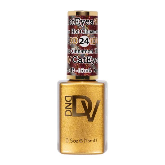 DND Diva 9D Cat Eye #024 Hot Cinnamon