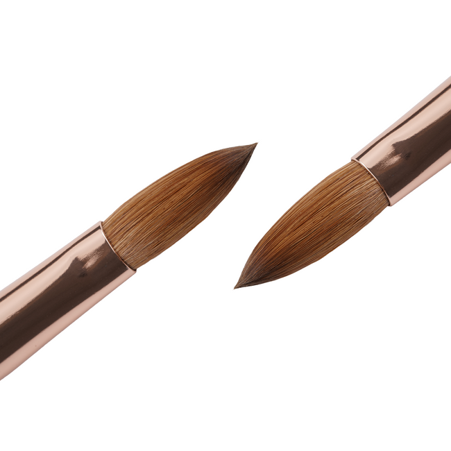 Nitro Nails Rose Gold Acrylic Brush - #12 Pinched