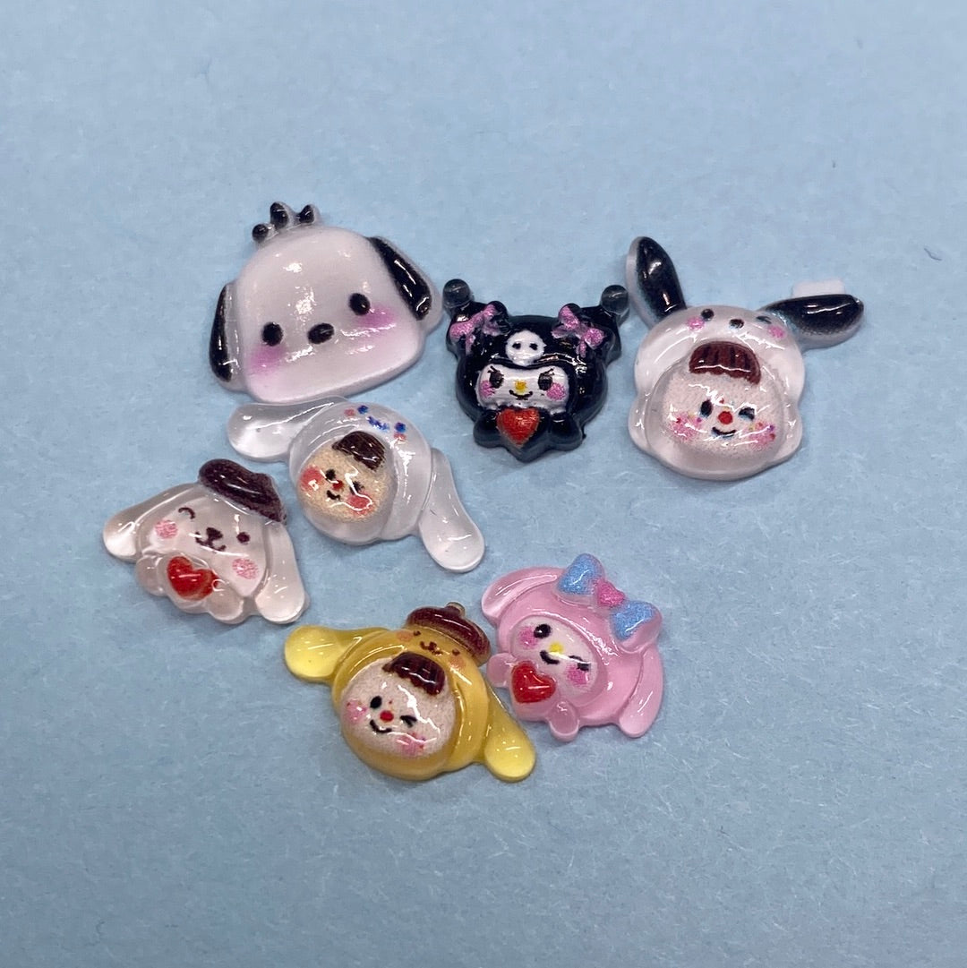 3D Nail Art Charm Characters H2