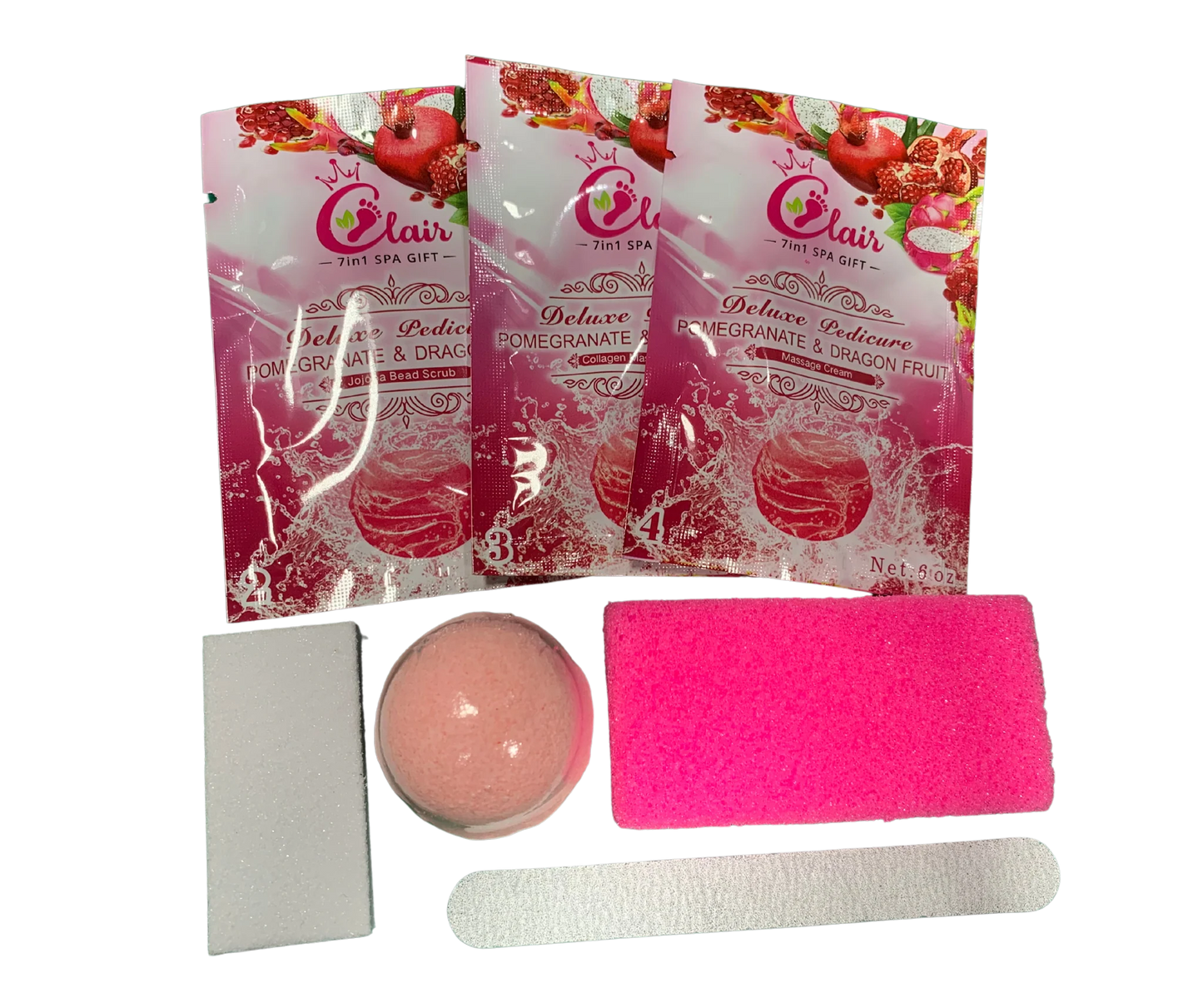 2EO Clair 7in1 Spa Pedicure Kit