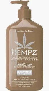 HEMPZ Vanilla Lux Herbal Body Moisturizer