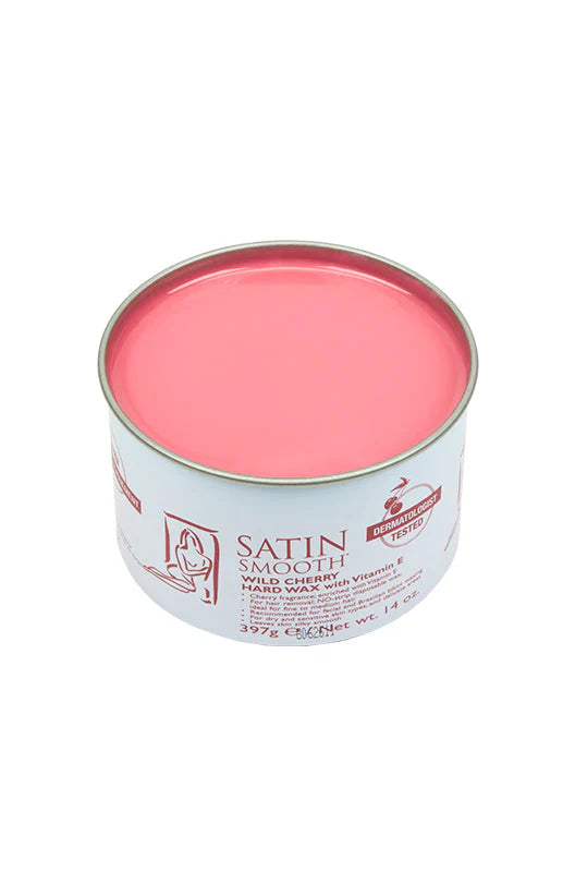 Satin Smooth Wild Cherry® Hard Wax with Vitamin E 14oz.