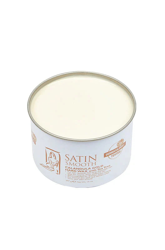 Satin Smooth Calandula Gold® Hard Wax with Tea Tree Oil 14oz