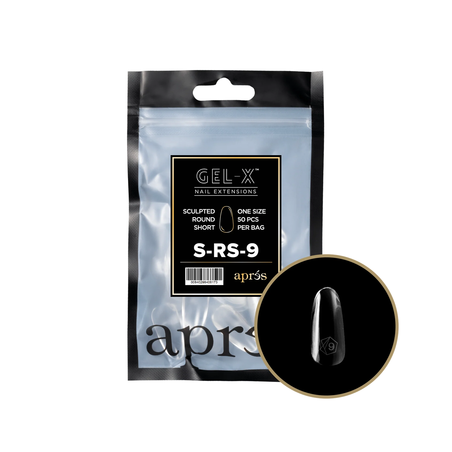 APRES Gel-X Sculpted Round Short Refill