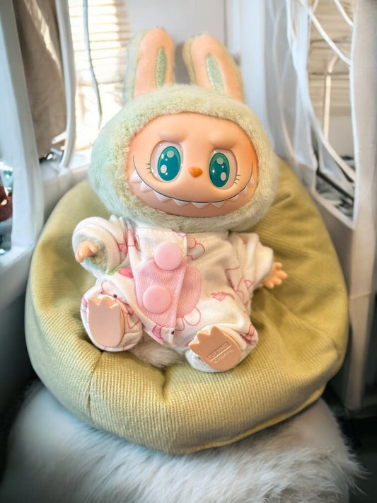 Doll Clothes fits Labu  # 005 Bunny Onesie