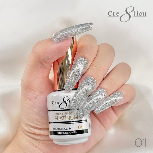 CRE8TION Platinum Gel -  01