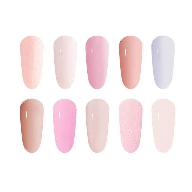 TGB Fibre BIAB Color Collection 20ml x 10 Colors