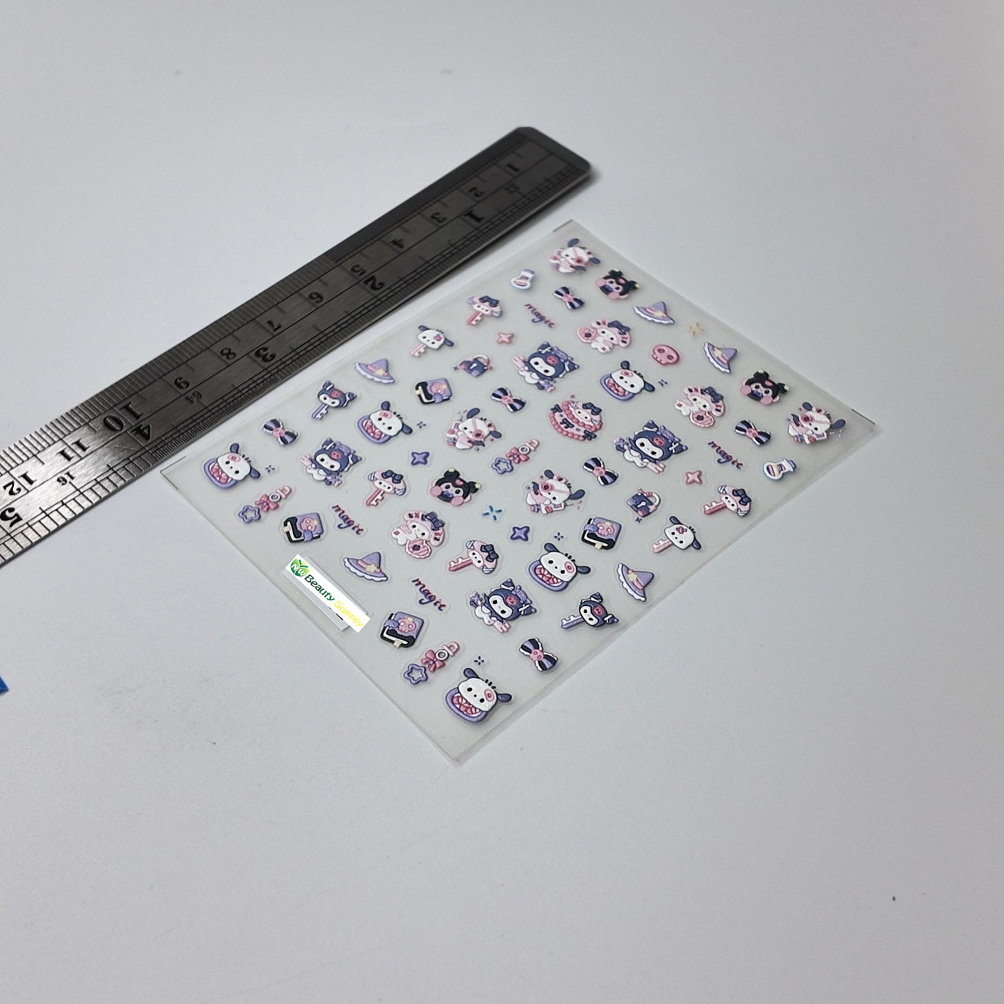 Pink and Purple Sanrio Sticker Decal