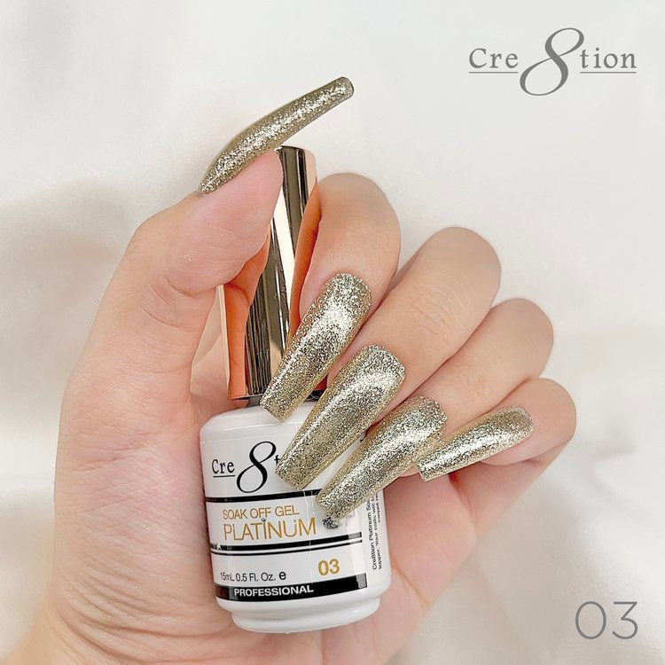 CRE8TION Platinum Gel -  03