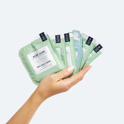 Voesh Pedi in a Box Ultimate 6 Step - Aloe Aloe 30/case