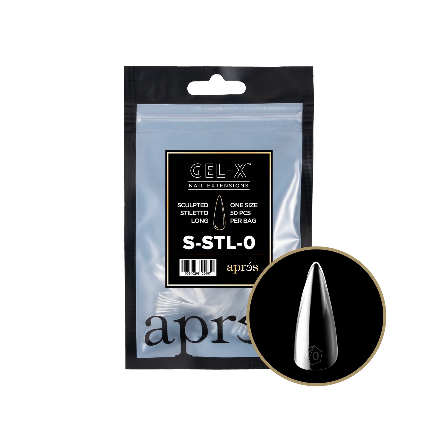 APRES Gel-X Sculpted Stiletto Long Refill