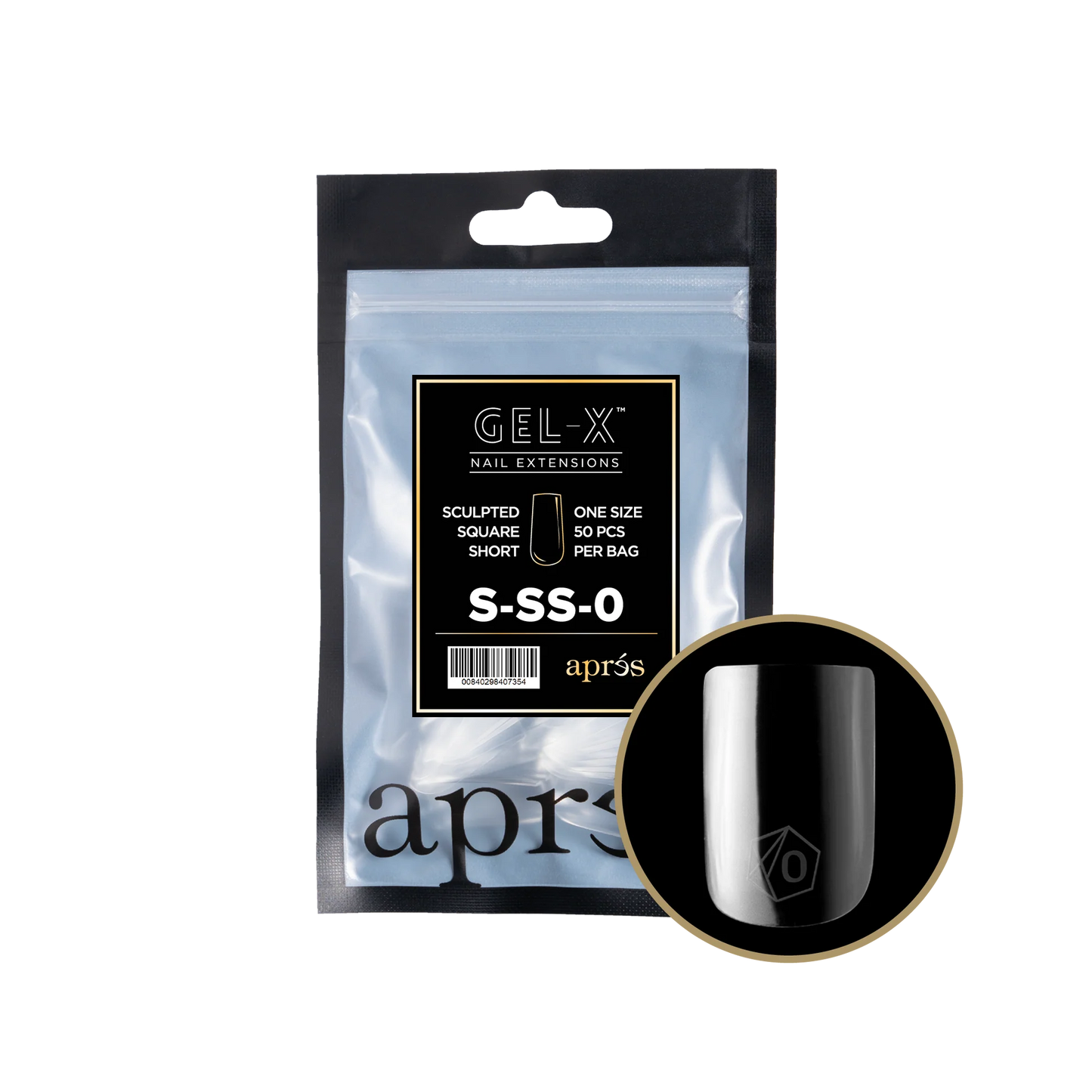 APRES Gel-X Sculpted Square Short Refill