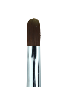 Manicure & Pedicure French Brush 777F Red Wood Handle With Dotting Size #16 Manicure & Pedicure French Brush 777F Red Wood Handle With Dotting Size #16