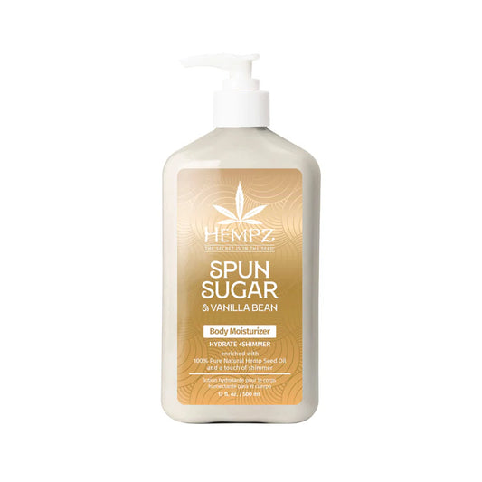 Spun Sugar & Vanilla Bean Herbal Moisturizer with Shimmer 17oz