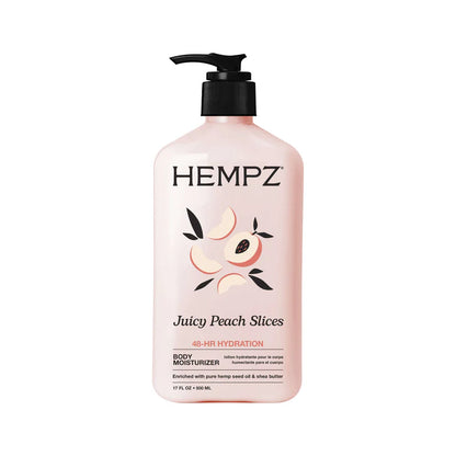 HEMPZ Juicy Peach Slices Herbal Body Moisturizer