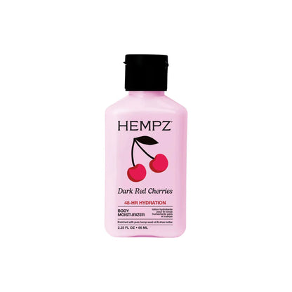 HEMPZ Dark Red Cherries Herbal Body Moisturizer