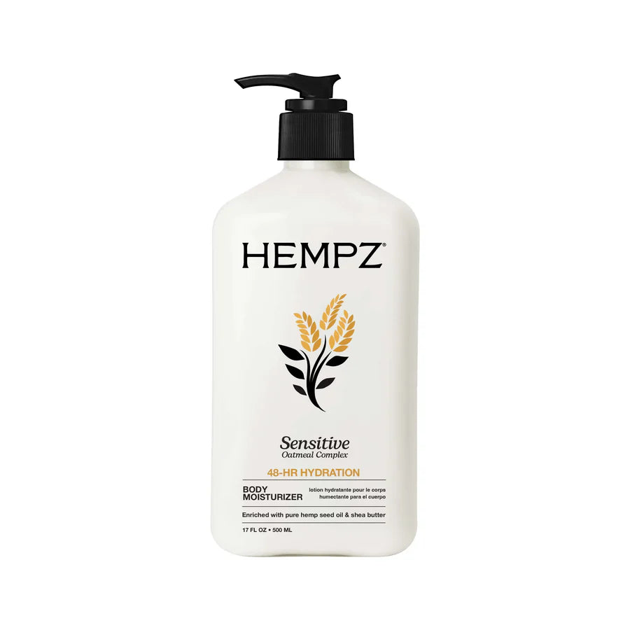 HEMPZ Sensitive Skin Herbal Body Moisturizer 17 oz