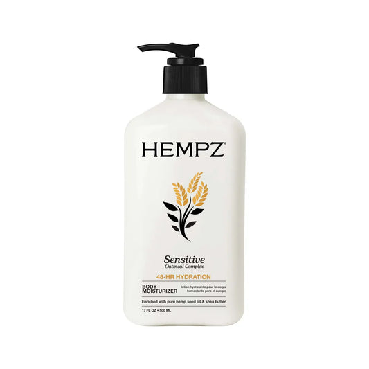 HEMPZ Sensitive Skin Herbal Body Moisturizer 17 oz