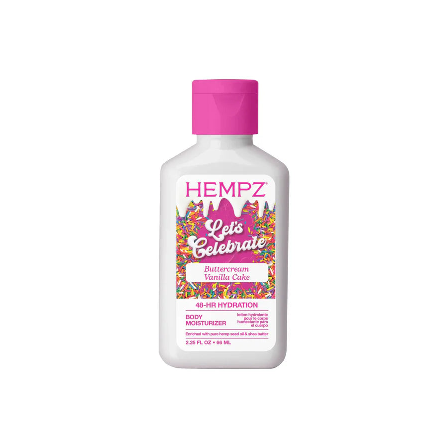 HEMPZ Buttercream Vanilla Cake Herbal Body Moisturizer
