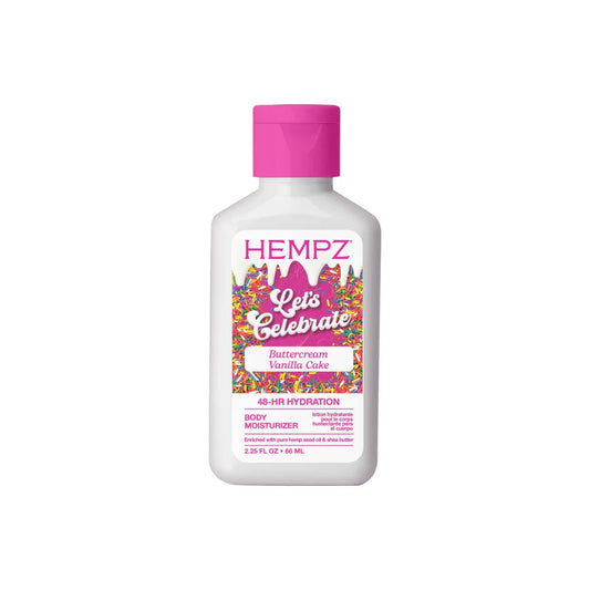 HEMPZ Buttercream Vanilla Cake Herbal Body Moisturizer