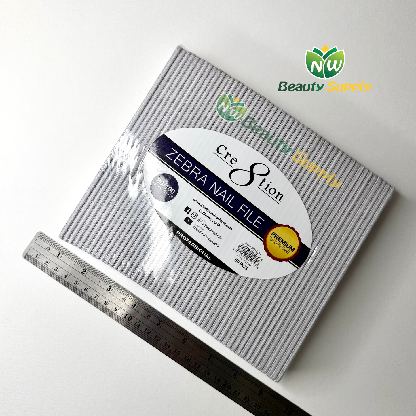 CRE8TION Jumbo Nail File 50ct