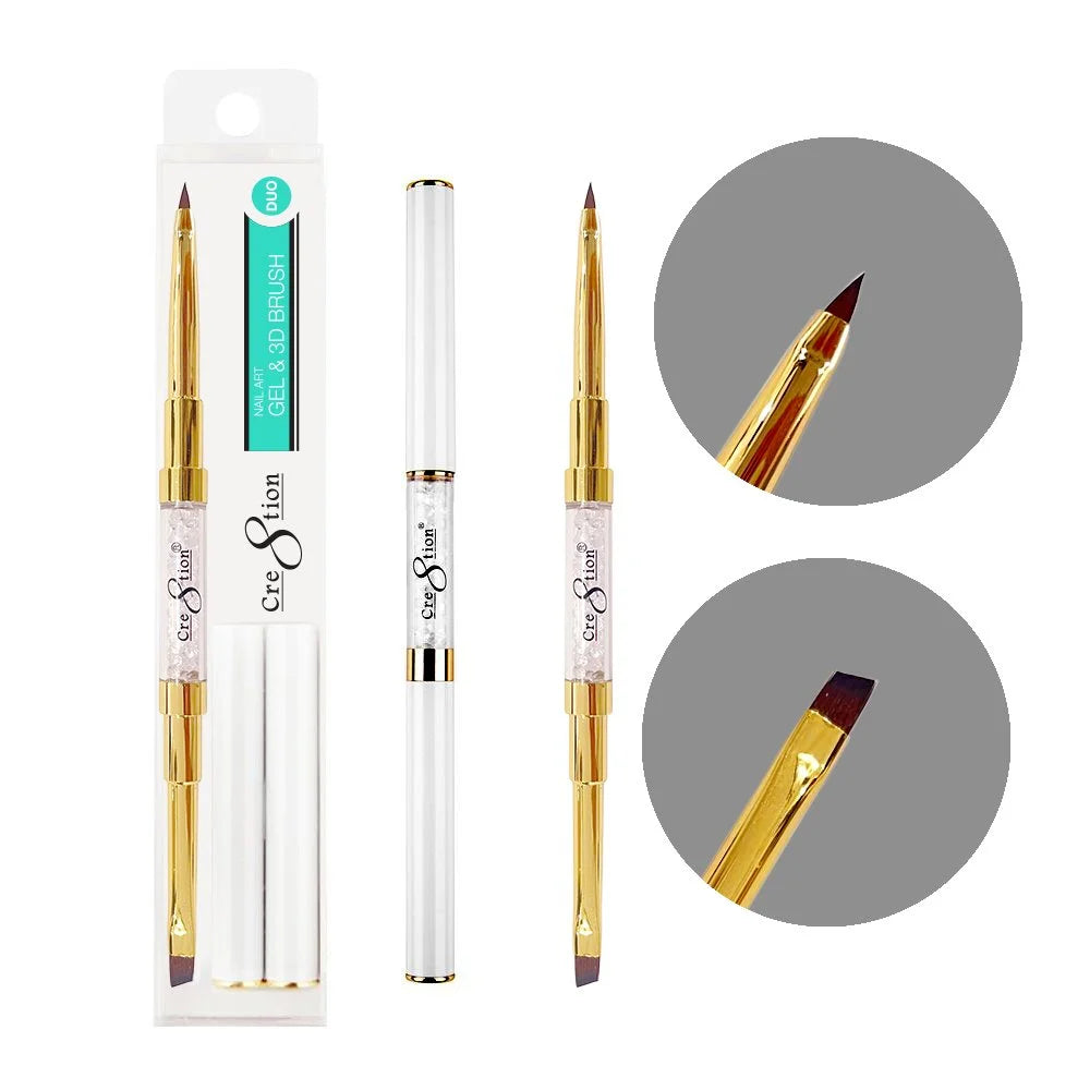 CRE Duo Brush - Gel & 3D