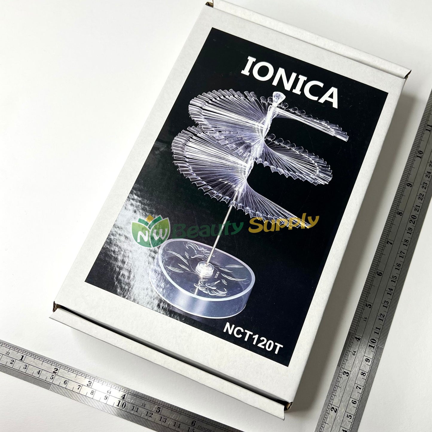 Ionica Clear Stand with Sample Tips