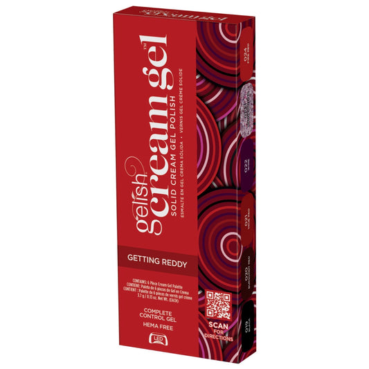 GELISH CREAM GEL 6PC PALETTE - GETTING REDDY