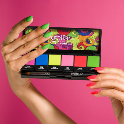 GELISH CREAM GEL 6PC PALETTE - NEON & ON & ON