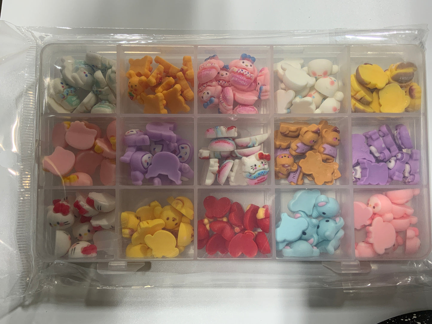 LIA Sanrio 15 slot 3D Charms 150pc
