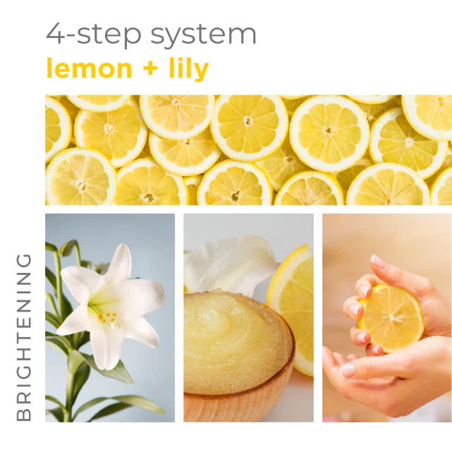 BCL Massage Cream Brightening Lemon + Lily  w Kojic (128 oz)