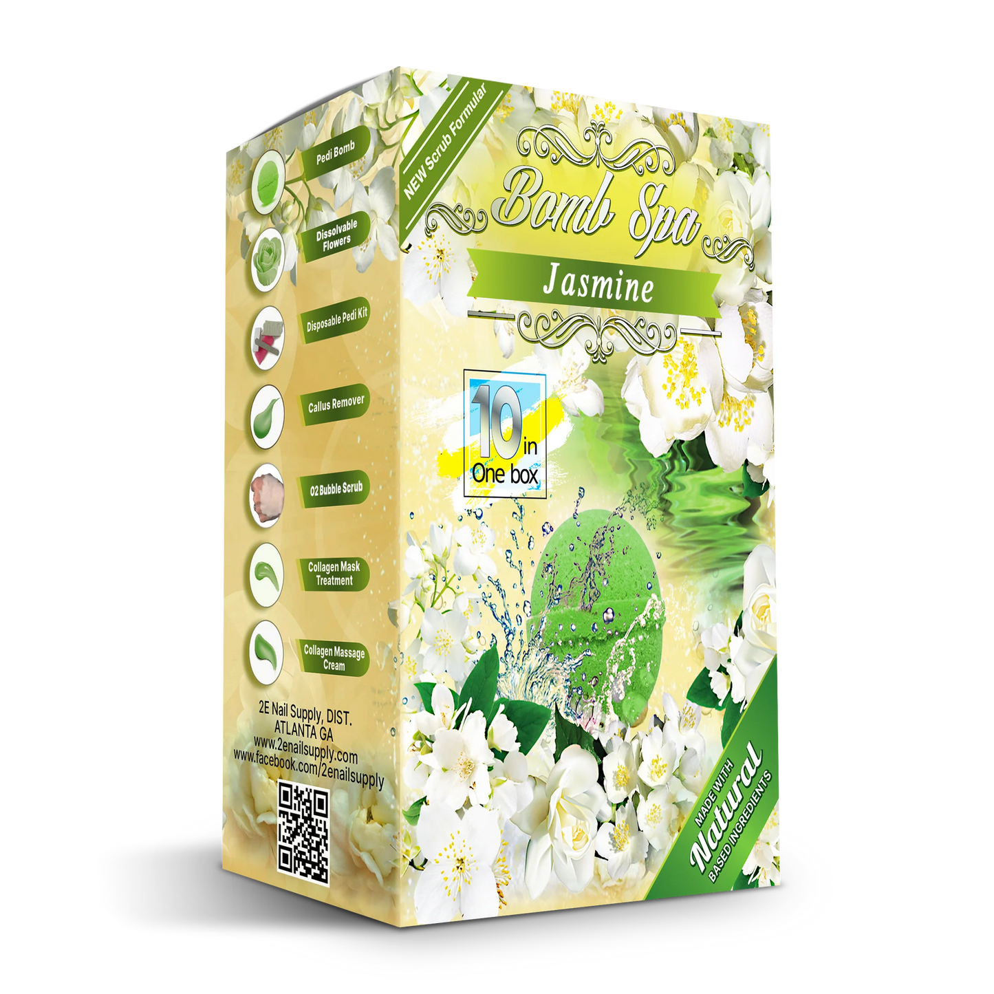 2EO Bomb Spa 10in1 Pedicure Box