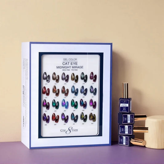 Cre8tion Cat Eye Midnight Mirage Kit - 24 Colors