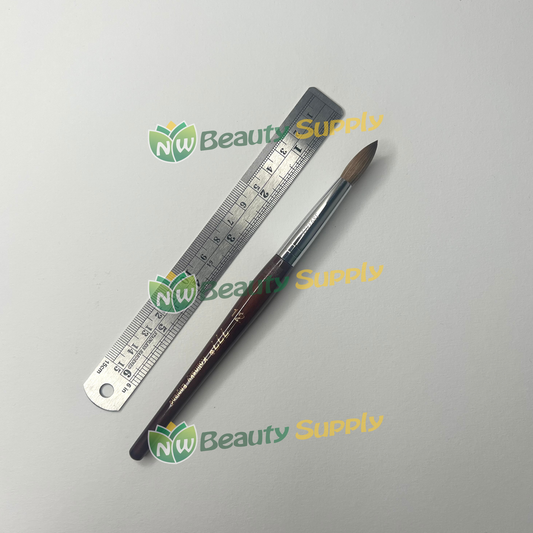 KL 777 Red Wood Handle Nail Brush #12