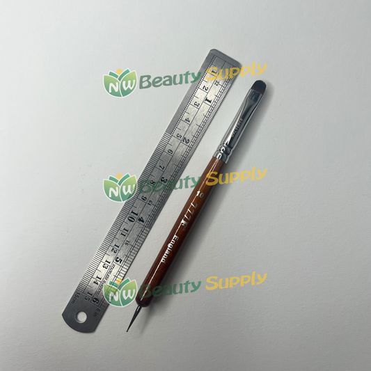 #10 777F Red Wood handle French Brush w Dotting Tool