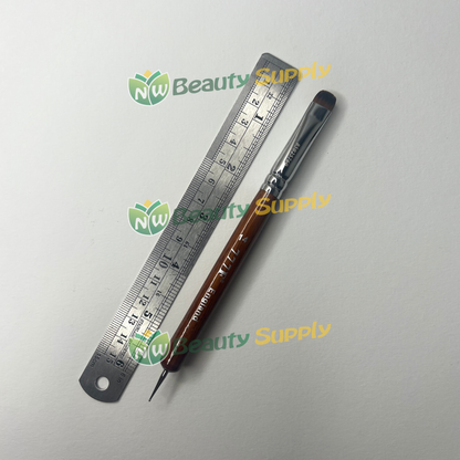 #14 777F Red Wood handle French Brush w Dotting Tool