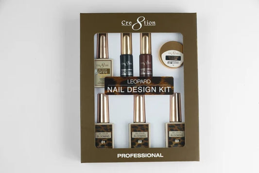 Cre8tion Leopard Nail Design Kit