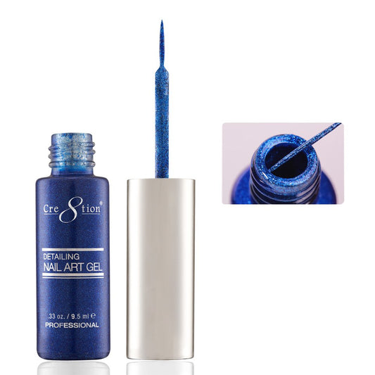 CRE8TION GEL ART LINER 39 BLUE PLATINUM