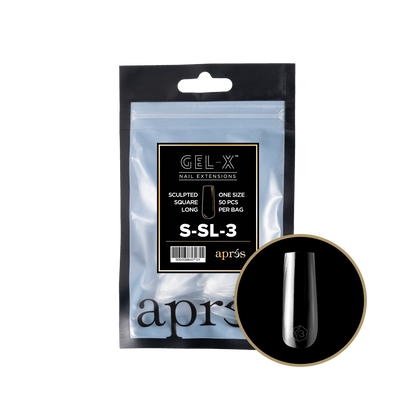 APRES Gel-X Sculpted Square Long Refill