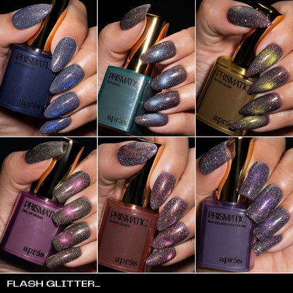 APRES Prismatic Gel Collection (18 Colors + Display)